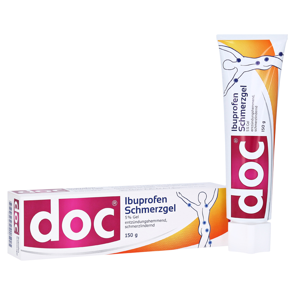 Doc Ibuprofen Schmerzgel 5% Gel 150 Gramm
