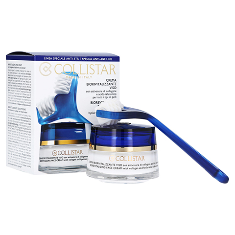 COLLISTAR Biorevitalizing Face Cream + Massageroller 50 Milliliter