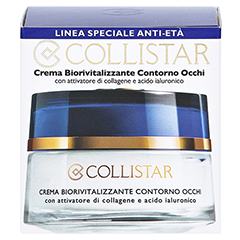 COLLISTAR Biorevitalizing Eye Contour Cream 15 Milliliter - Rckseite