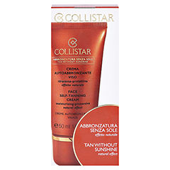 COLLISTAR Face Self-Tanning Cream 50 Milliliter - Vorderseite