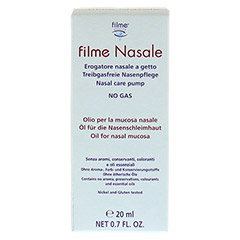 FILME Nasale Nasenl 20 Milliliter - Vorderseite