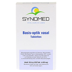 BASIS OPTIK vasal Tabletten 120 Stck - Vorderseite