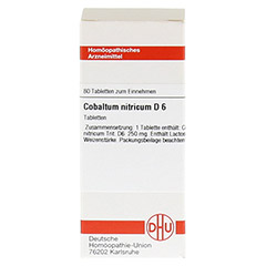 COBALTUM NITRICUM D 6 Tabletten 80 Stück N1 - Vorderseite