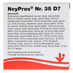 NEYPROS Nr.35 D 7 Ampullen 5x2 Milliliter N1 - Vorderseite