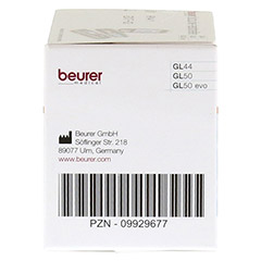 Beurer Gl44/gl50 Blutzucker-Teststreifen 100 Stück - Linke Seite