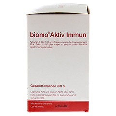 BIOMO Aktiv Immun Granulat 30 Stück - Rechte Seite