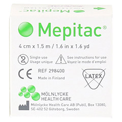 MEPITAC 4x150 cm unsteril Rolle 1 Stück - Rückseite