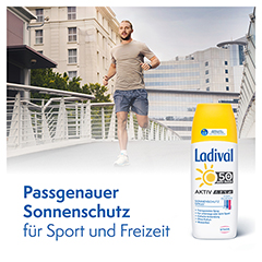LADIVAL Aktiv Sonnenschutz Spray LSF 50+ 150 Milliliter - Info 1