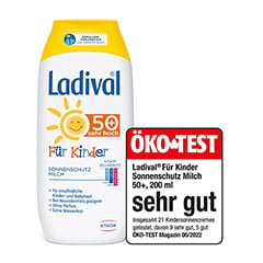 Ladival Kinder Sonnenmilch LSF 50+ 200 Milliliter - Info 5
