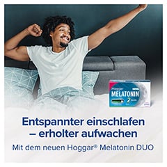 HOGGAR Melatonin DUO Einschlaf-Kapseln 30 Stck - Info 7
