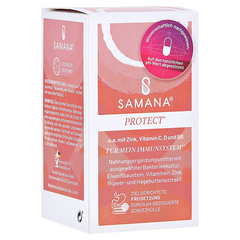 SAMANA PROTECT 9in1 Kapseln mit Bakterienkultur 60 Stück