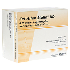 Ketotifen Stulln UD 0,25mg/ml Augentropfen 50x0.4 Milliliter N3