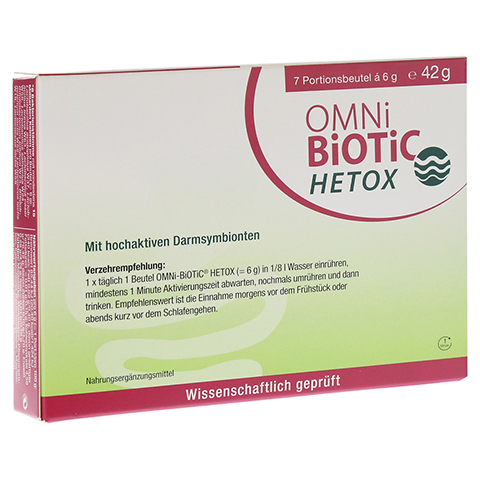 OMNI BiOTiC Hetox Beutel 7x6 Gramm