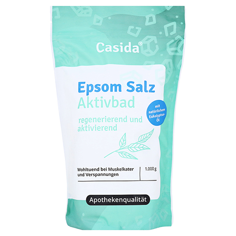 EPSOM Salz Aktivbad mit Eukalyptus 1 Kilogramm