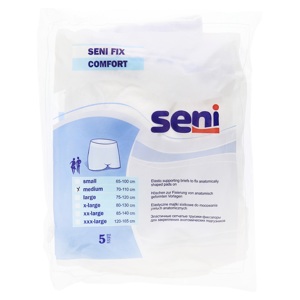 SENI Fix Comfort Fixierhosen M 5 Stück