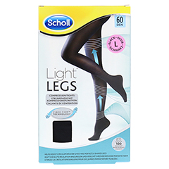 SCHOLL Light LEGS Strumpfhose 60den L schwarz 1 Stck - Vorderseite