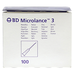 BD MICROLANCE Kanle 19 G 1 1/2 1,1x40 mm 100 Stck - Vorderseite
