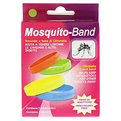 MOSQUITO Band natürl.Schutz geg.Mückenstiche 2 Stück - Vorderseite