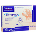 EFFIPRO 268 mg Pip.Lsg.z.Auftropf.f.gr.Hunde 4 Stck