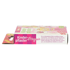 KINDERPFLASTER Prinzessin 10 Stück - Linke Seite
