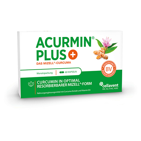 Acurmin Plus Das Mizell-Curcuma Weichkapseln 60 Stck