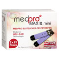 MEDPRO Maxi & mini Blutzucker-Teststreifen 2x25 Stck