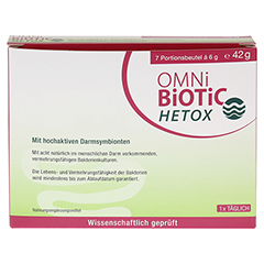 OMNI BiOTiC Hetox Beutel 7x6 Gramm - Rckseite