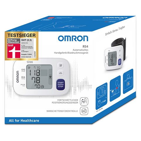 OMRON RS4 Handgelenk Blutdruckmessgert HEM-6181-D