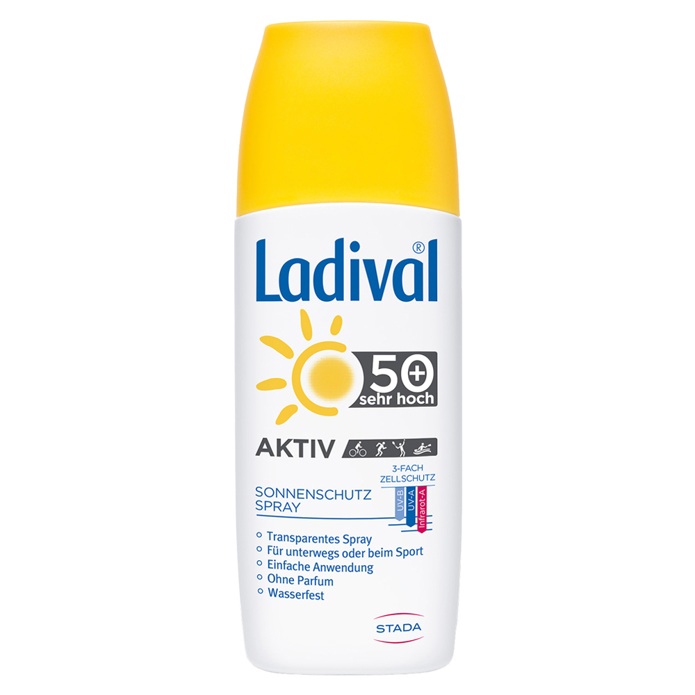 LADIVAL Aktiv Sonnenschutz Spray LSF 50+ 150 Milliliter