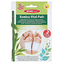 BAMBUSPFLASTER Vital-Pads Entgiftung+Vitalisierung 2 Stck