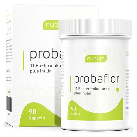 Nupure probaflor - 2-1 Rezeptur mit 11 Bakterienkulturen + Inulin 90 Stck