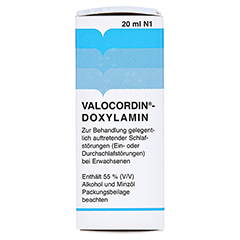 Valocordin-Doxylamin 20 Milliliter N1 - Rechte Seite