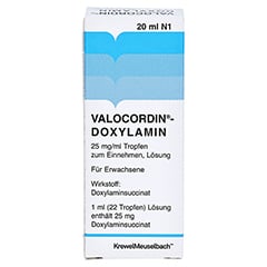 Valocordin-Doxylamin 20 Milliliter N1 - Vorderseite
