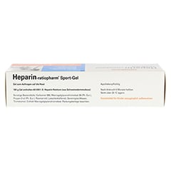 Heparin-ratiopharm Sport 150 Gramm N3 - Oberseite