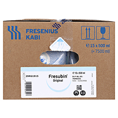 FRESUBIN ORIGINAL Easy Bag 15x500 Milliliter - Vorderseite
