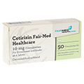 Cetirizin Fair-Med Healthcare 10mg 50 Stück N2