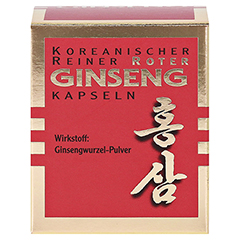 Koreanischer Reiner Roter Ginseng Kapseln 300mg 100 Stck - Vorderseite