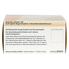 Ketotifen Stulln UD 0,25mg/ml Augentropfen 50x0.4 Milliliter N3 - Unterseite