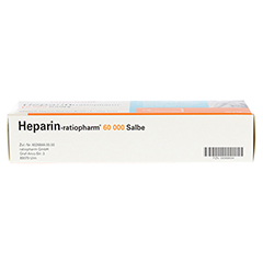 Heparin-ratiopharm 60000 100 Gramm N2 - Unterseite
