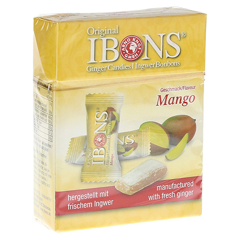 INGWER BONBONS Original Mango 60 Gramm