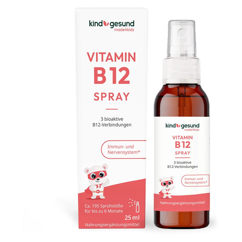 KINDGESUND Vitamin B12 Spray 25 Milliliter