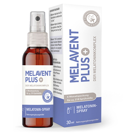 MELAVENT PLUS Spray Melatonin Baldrian Lavendel 30 Milliliter