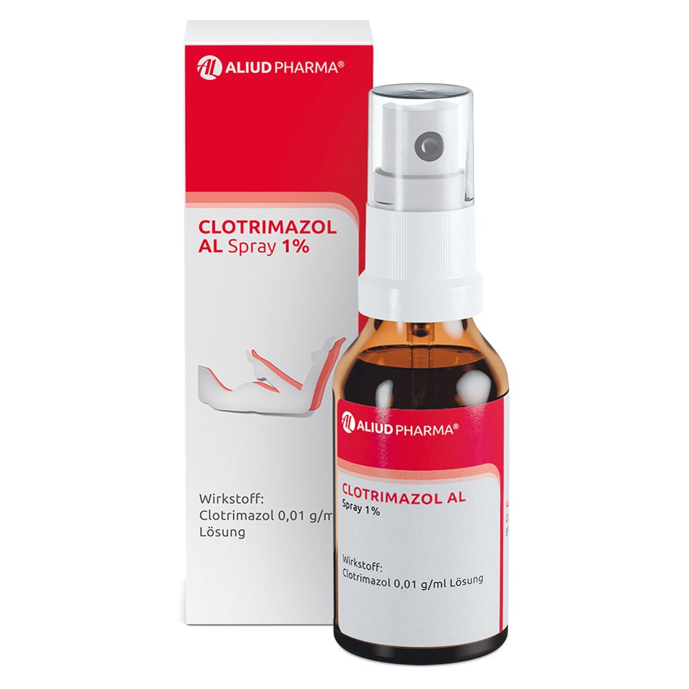 Clotrimazol AL 1% Spray 30 Milliliter