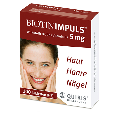 BIOTIN IMPULS 5 mg Tabl. 100 Stck N3