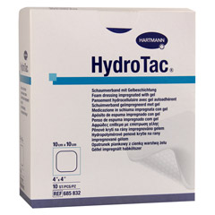 HYDROTAC Schaumverband 10x10 cm steril