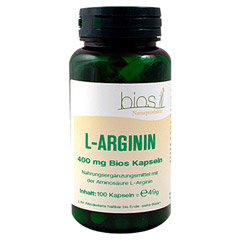 L-ARGININ 400 mg Bios Kapseln