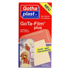 GOTA FILM plus 3,8x3,8 cm Pflaster