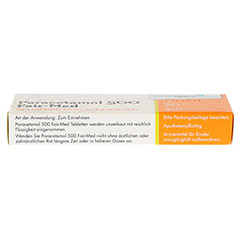Paracetamol 500 Fair-Med 20 Stck N2 - Unterseite