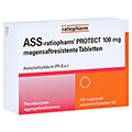ASS-ratiopharm PROTECT 100mg magensaftresistent 100 Stück N3