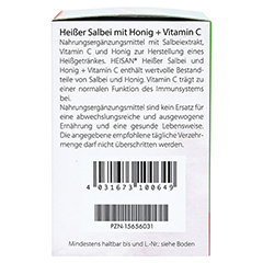 HEISAN heier Salbei+Honig+Vitamin C Pulver 12x10 Gramm - Linke Seite